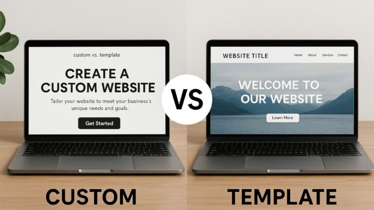 Custom vs Template Websites