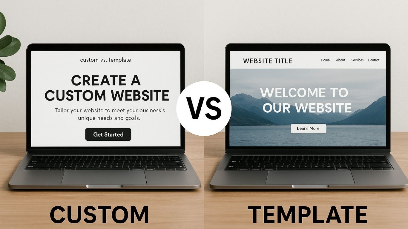 Custom vs Template Websites