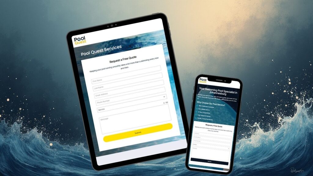 Swimming pool repair and maintenance services representing Pool Quest technical expertise